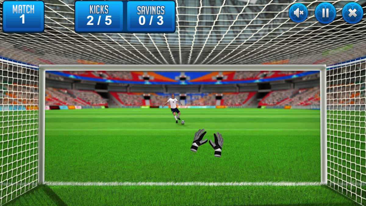 Super Goalie Auditions game screenshot