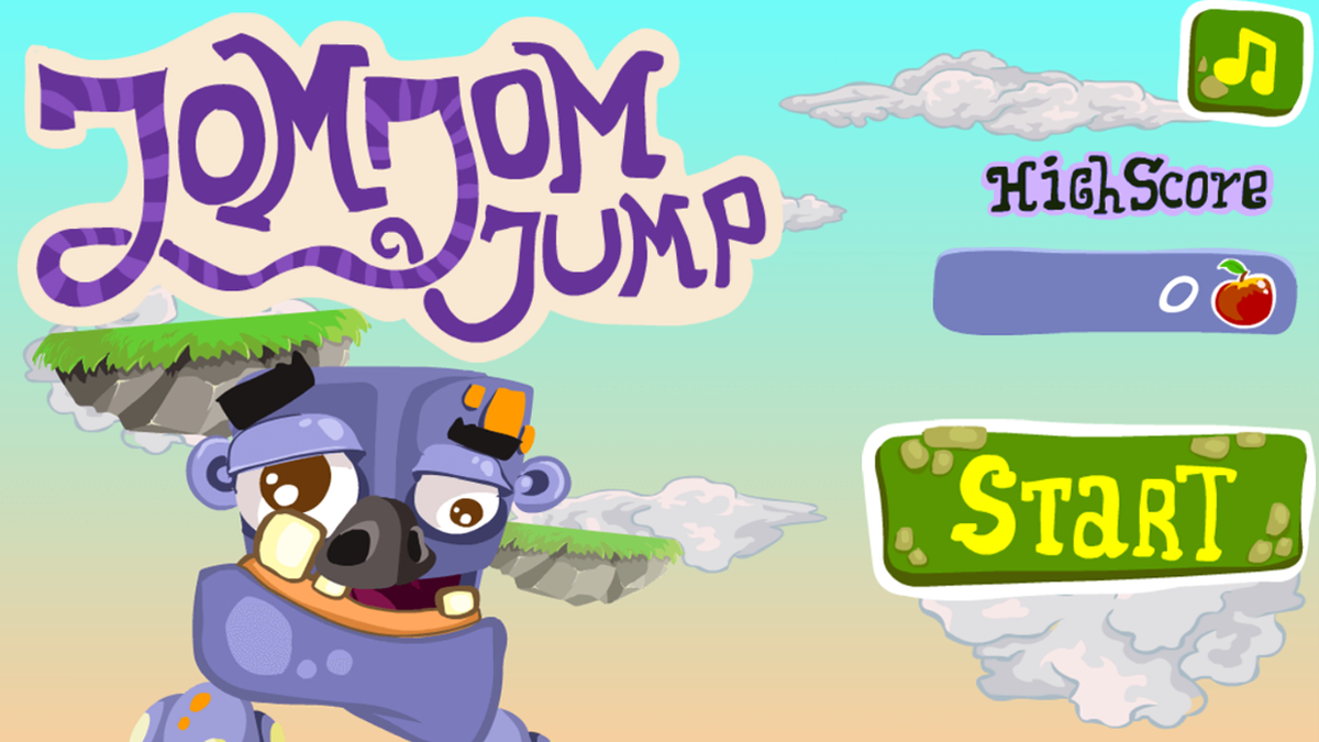 Jom Jom Jump game screenshot