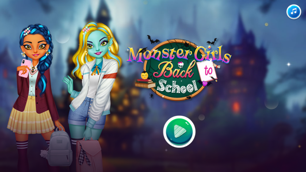 Monster Girls Back To School game screenshot