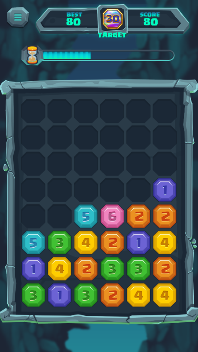 Merge The Gems game screenshot