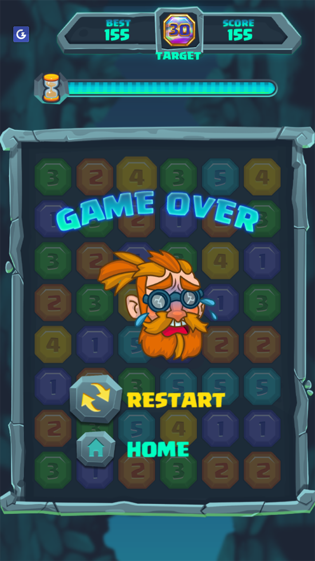 Merge The Gems game screenshot