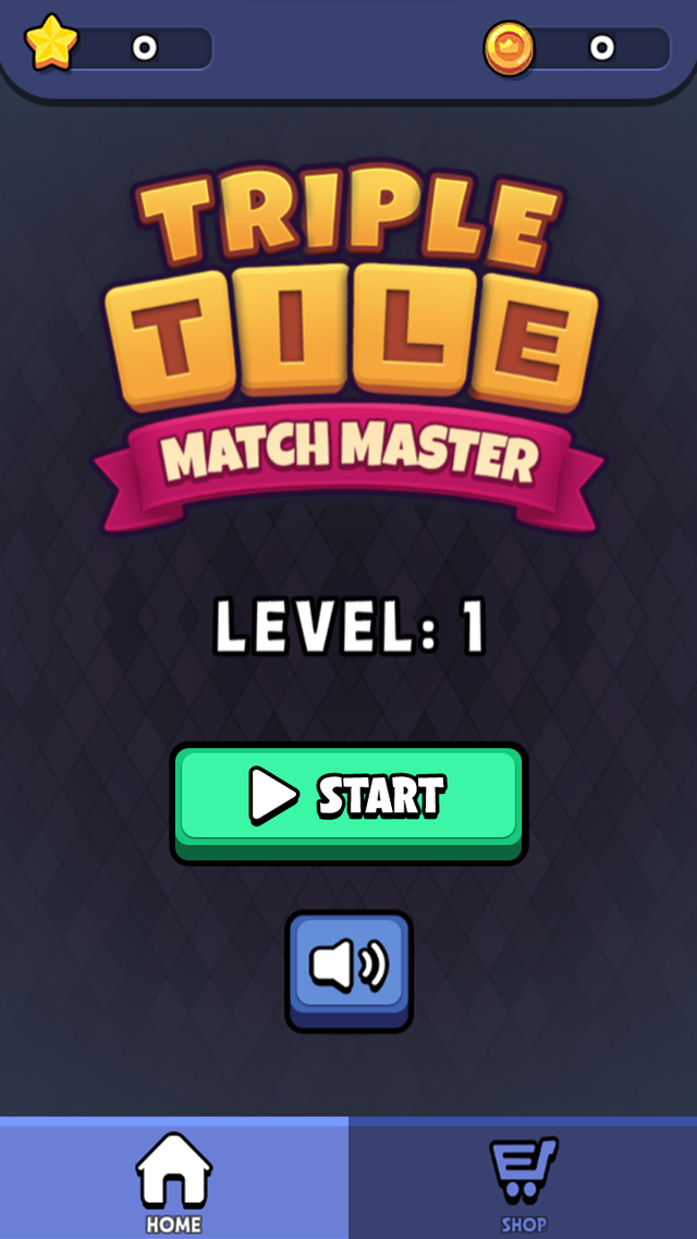 Triple Tile Match Master game screenshot