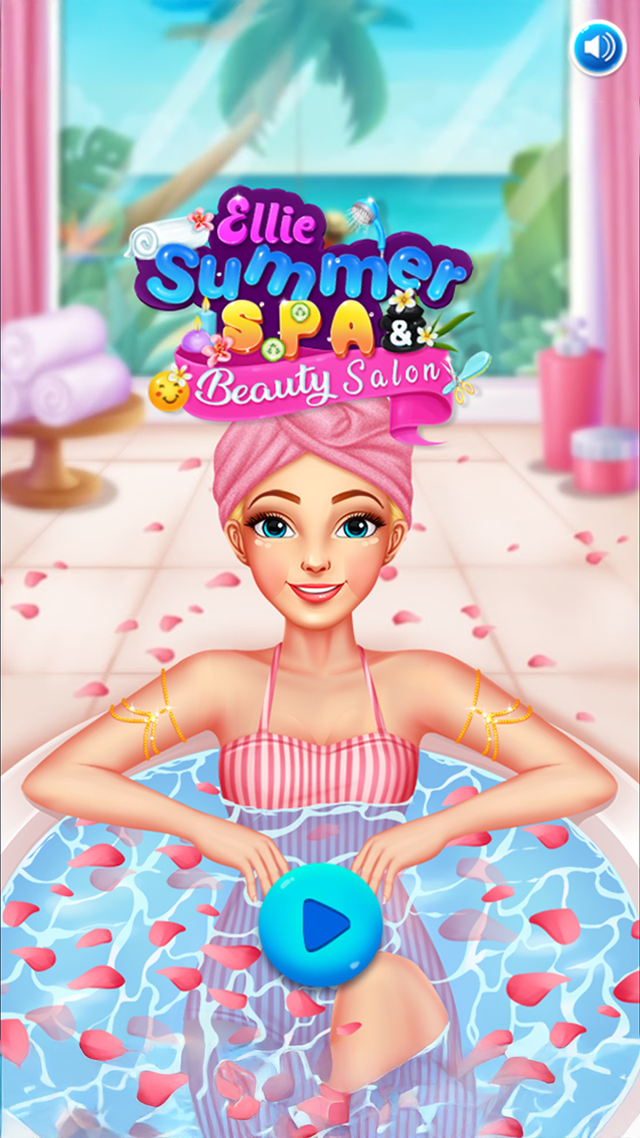 Ellie Summer Spa Beauty Salon game screenshot