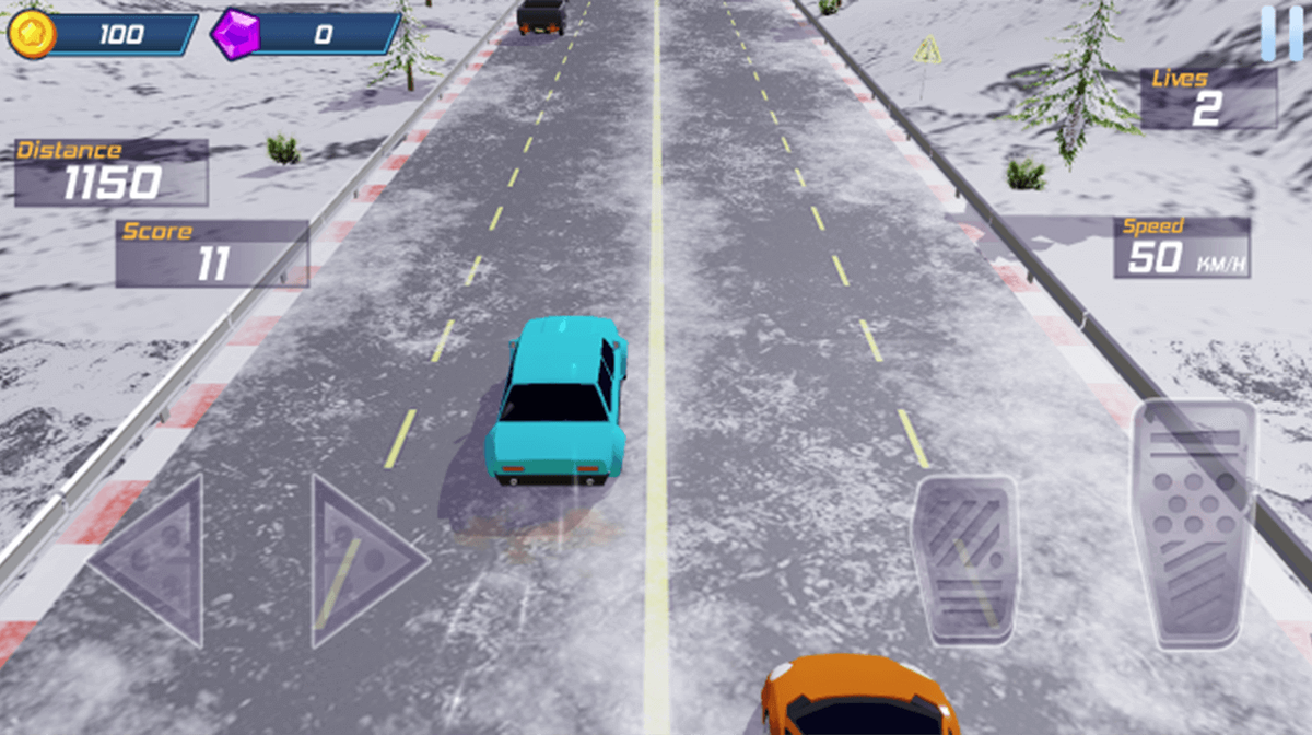 Rampage Racer game screenshot