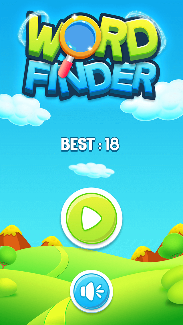 Word Finder game screenshot