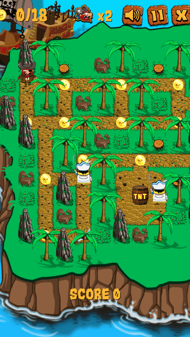 Pirate's Pillage! Aye! Aye! game screenshot