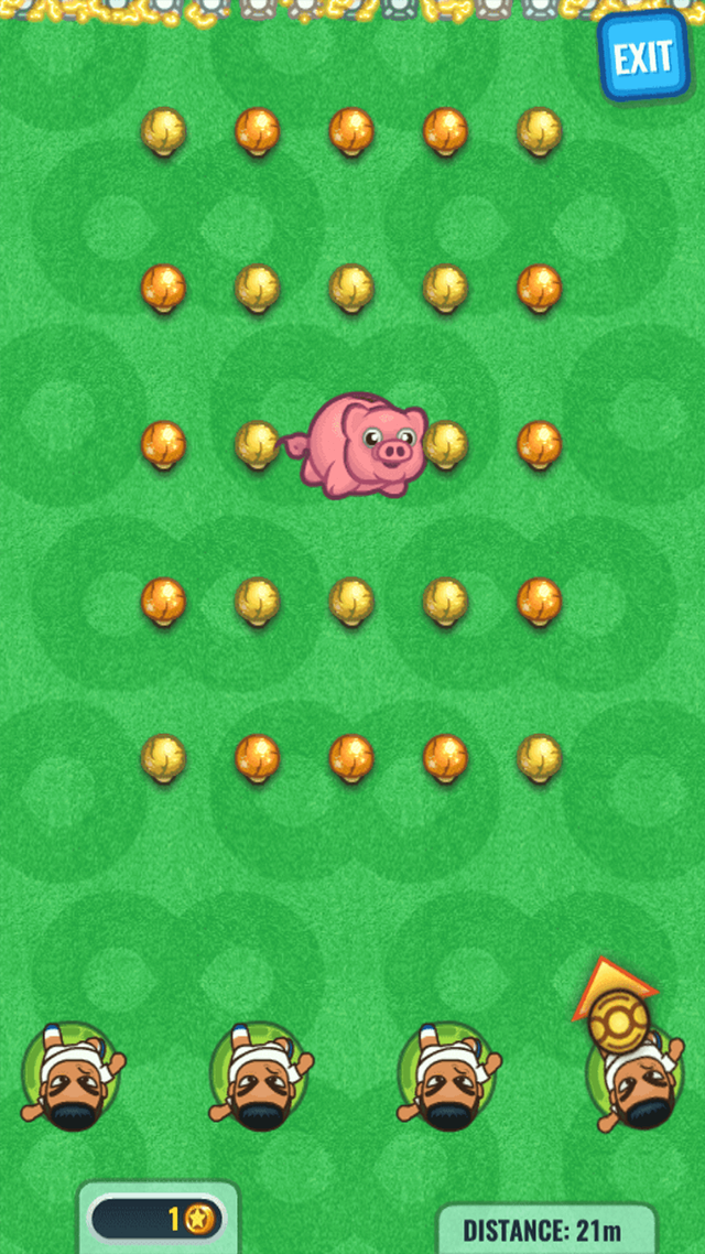 Flappy Foot Chinko game screenshot