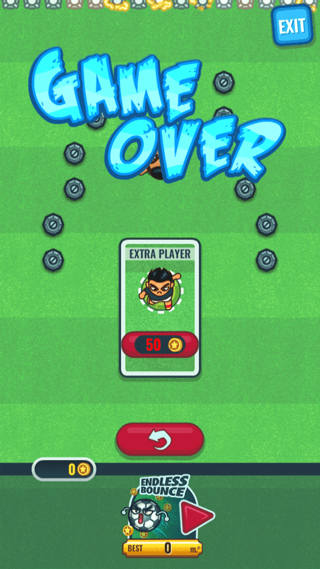 Flappy Foot Chinko game screenshot