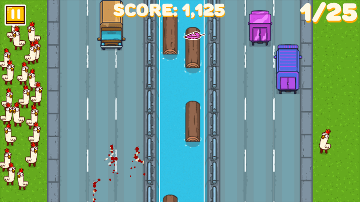 Go Chicken Go game screenshot