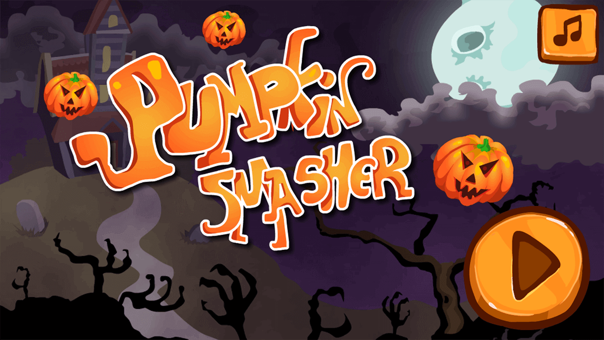 Pumpkin Smasher game screenshot
