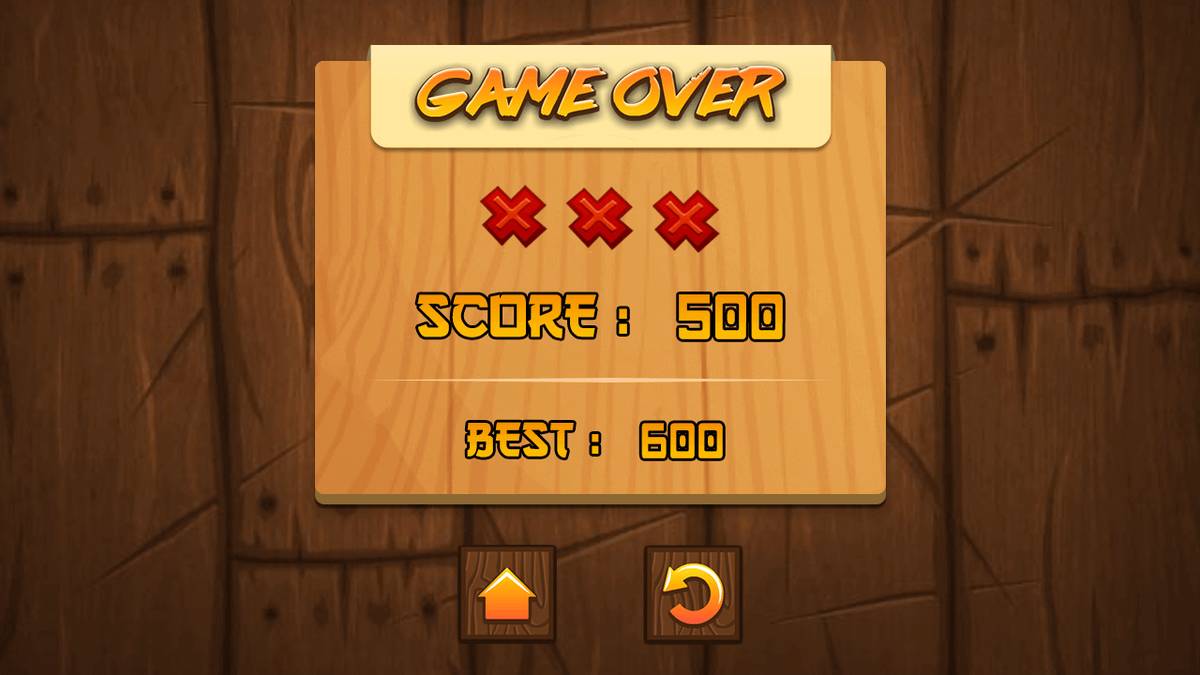 Fruit Chop game screenshot