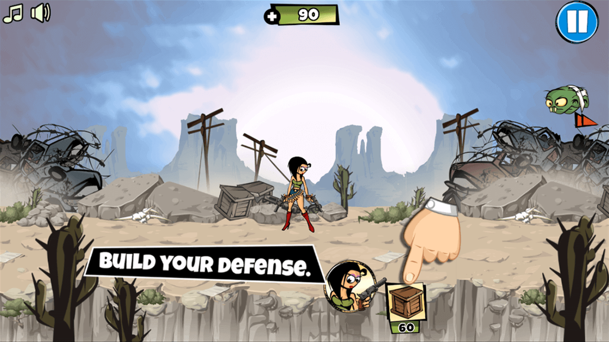 Zombies Can't Jump 2 game screenshot