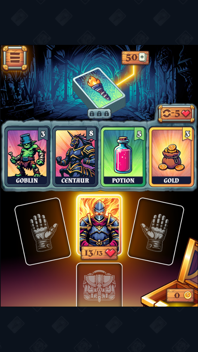Flames & Fortune game screenshot
