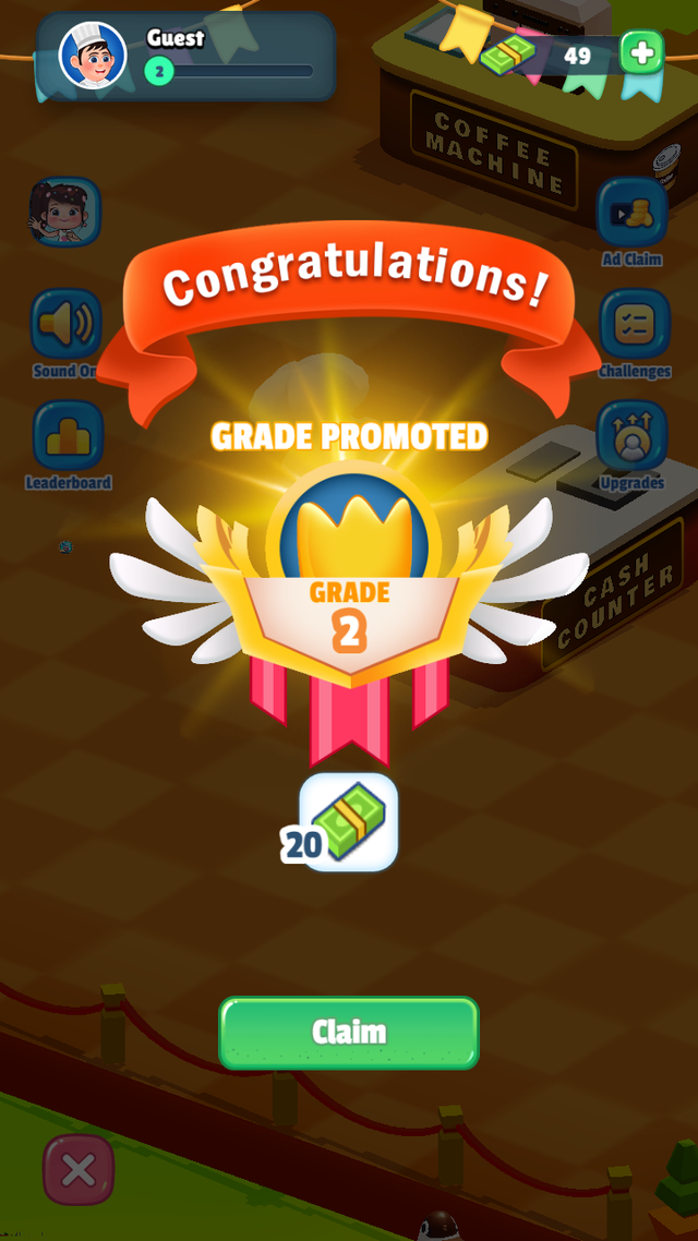 Chef Tycoon game screenshot