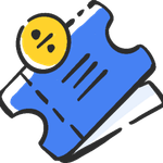 Coupons with percentage discount