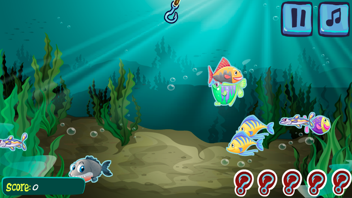 Let's Go Fishing game screenshot