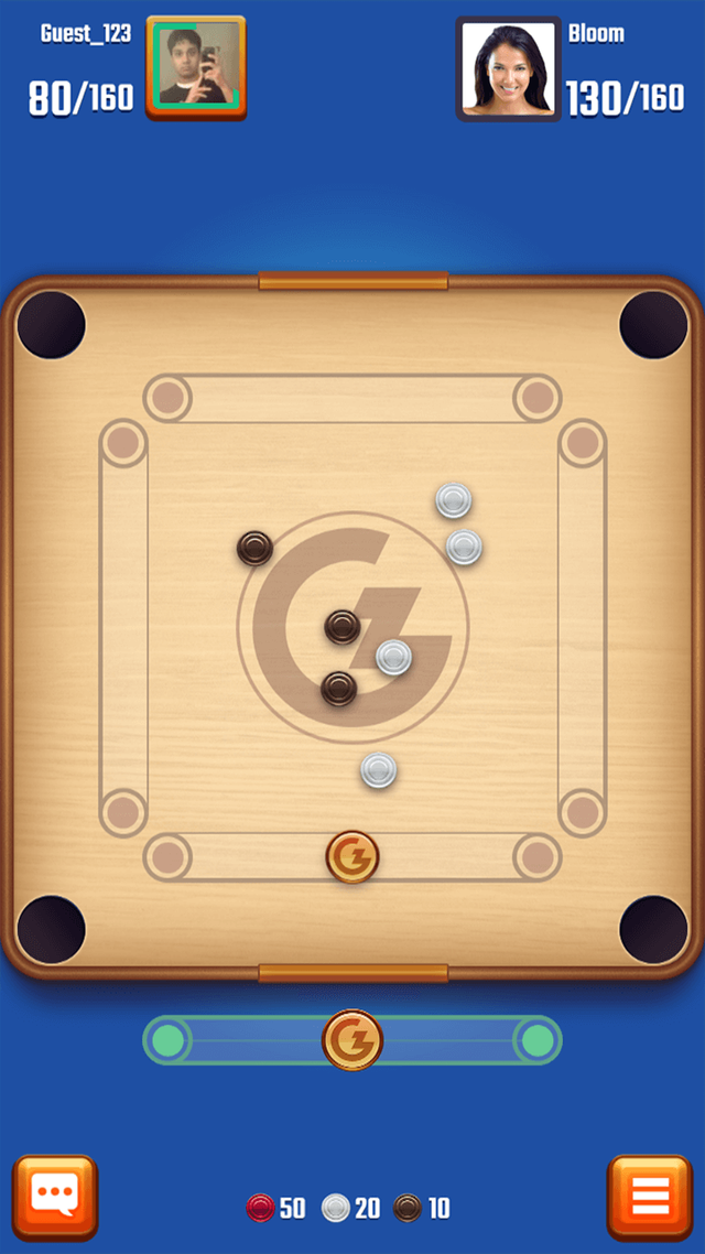 Carrom Hero game screenshot