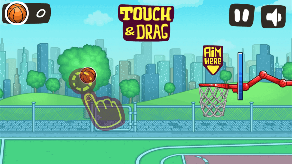 Basketball Master game screenshot