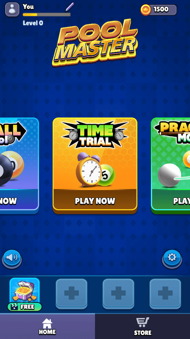 Pool Master game screenshot
