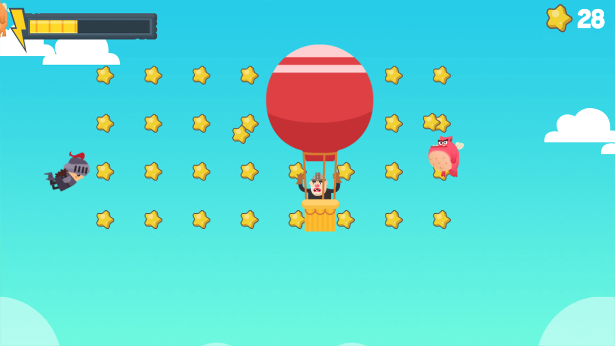 Knight Ride game screenshot